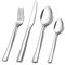 Joyfair Cutlery Set, 16-Piece Stainless Steel Flatware Silverware Set Service for 4, Silver Eating Utensils Include Knife/Fork/Spoon for Dining, Modern Design & Mirror Polished, Dishwasher Safe