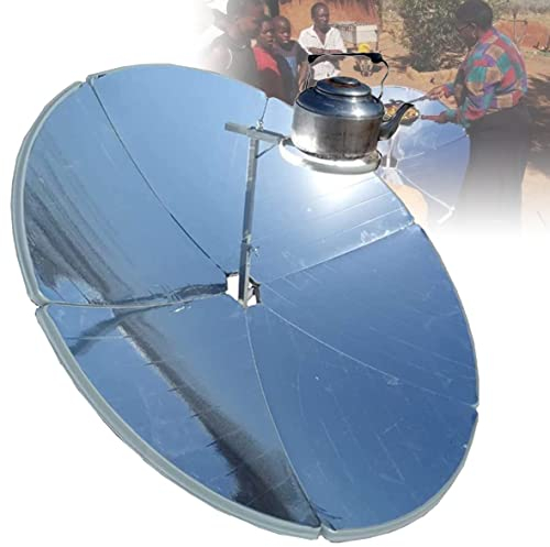 FENGSSLL Horno Solar, Parrilla Solar, Cocina Solar, Cocina Solar parabólica de 1800 W, Cocina Solar de concentración, Cocina Solar de 5' de diámetro, Cocina Solar Hornos portátiles parabólicos