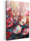 MuchoWow© Impression sur Toile Decoration Murale Peinture 40x60 cm Tableaux Decoratifs Muraux Décoration Chambre Coquelicots - Rose - Fleurs - Botanique - Art
