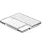 Keyboards Wrist Rest for Keyboards Pad Wrist Rest Stand Keyboards with Numeric Keypad for Trackpads 2/3 Easy Typing Storage Tray