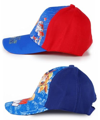Baseball Kappe Kinder- 2 Stück Snapback Cap Sonnenhut Sommer Basecap Cartoon Baseballmütze Kindermütze Cap Verstellbare Baumwolle Schule Sport Sonnenschutz Kappe Geschenk für Jungen Mädchen