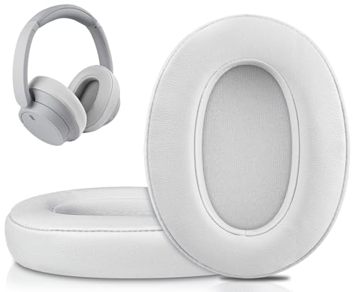 SOULWIT Ersatz Ohrpolster für Sony WH-XB900N/WH-CH710N(WH CH710N WH CH710N CH710)/WH-CH720N(WH CH720 CH720)/WH-RF400(WHRF400)/MDR-RF895RK Kopfhörer, Earpads mit weichem Proteinleder