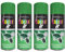 DIOXSTAR Green Grass Gloss Spray, Quick Drying Paint, All Purpose Spray Paint, Suitable for Metal, Plastic & Wood Surfaces, Interior & Exterior Use, 250ml (4 PCS)