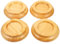 Toddmomy 4 Pcs Piano Mat Furniture Floor Protectors Felt Legs Piano Caster Cups Piano Casters Feet Table Leg Protectors from Casters for Piano Keep Sliding Piano Leg Floor Protector Wood
