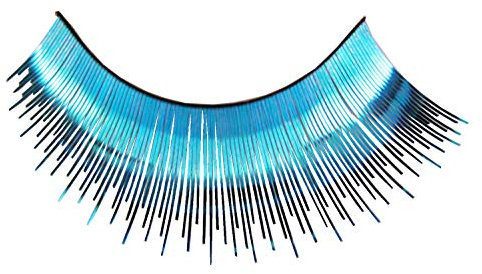 Eulenspiegel 000175 - Wimpern Hellblau metallic, 1 ml Spezial-Wimpernkleber, Anleitung