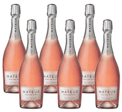 Mateus Rosé Demi Sec Sparkling - Schaumwein- 6 Flaschen