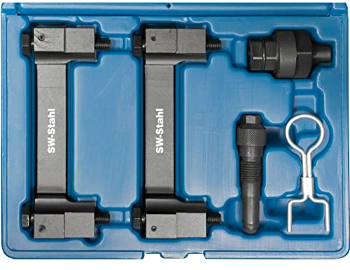SW-Stahl 26133L Motor Einstellwerkzeug Satz I geeignet für Fahrzeuge von Audi I für 2.4, 3.2 und 4.2 FSI Motoren