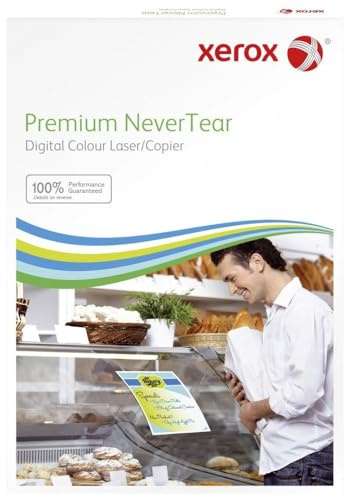 Xerox 71488 A3 297 x 420 mm Prem NeverTear Paper (Pack of 100)