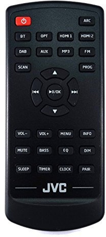 Genuine JVC TH-WL703B Soundbar Remote Control