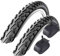 Schwalbe Land Cruiser 700 x 35c Hybrid Bike Tyres with Schrader Tubes (Pair)