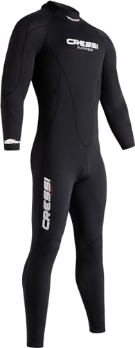 Cressi Summer, Muta Uomo, Nero, XL