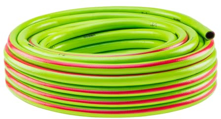 VERTO Professional Gartenschlauch 1/2 Zoll, 20 m Länge, 3-lagiger | UV-beständig, Flexibel Schlauch, Wasserschlauch mit Anti-Algen-Innenausstattung, 25 bar Berstdruck