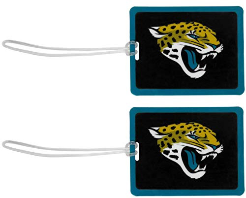 Siskiyou Sports NFL unisex Vinyl Luggage Tag, 2pk