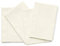 Solino Home Baumwolle Leinen Servietten Elfenbein - 4er Set, Naturstoff Hohlsaum Dinner 20x20 Zoll, Maschinenwaschbar für Thanksgiving, Weihnachten, Urlaub, Winter, Handarbeit
