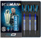 RED DRAGON Gerwyn Price Iceman Originals 26 Gramm - Tungsten Dartpfeile Set with Flights and Stems