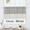 choicehot Vintage Landhausstil modern Kurzstores Gardinen Bistrogardine Boho Scheibengardine Spitze Küchenvorhang Halbschattig, Kurz Kleine Fenster H×B: 60×140cm 1 Stück