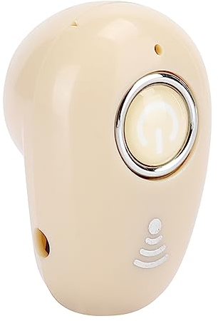 kabelloser Bluetooth-Kopfhörer, ergonomische In-Ear-Ohrhörer Freisprech-Headset Monauraler -Sportkopfhörer Gut zum Fahren/Sport/Business usw.(Hautfarbe)