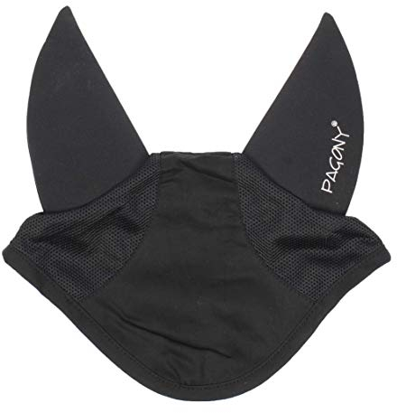 Pagony Silent Fliegenohren Schwarz Größe: Full
