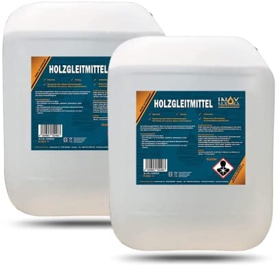 INOX® - Ergiebiges Holzgleitmittel 2 x 5L | Holzgleitmittel für Hobelmaschine, Fräsmaschine & Tischkreissäge | Gleitmittel Holzbearbeitung | silikonfreies Holzgleitmittel