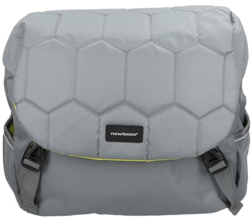 New Looxs Mondi Joy Single Schultertasche, Quilted Grey, 18,5 Liter