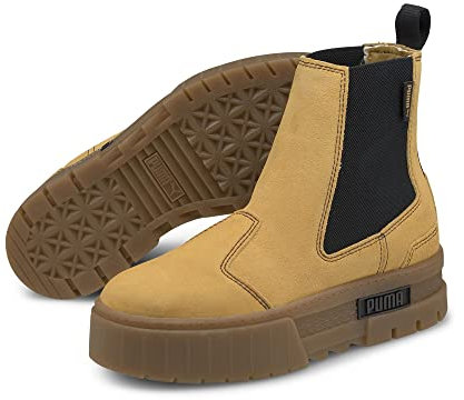 PUMA Mayze Chelsea Suede Sneaker Damen braun, 39 Damen