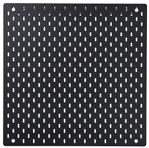 IKEA SKÅDIS Stecktafel, 56 x 56 cm, Schwarz