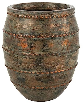 J-Line Cachepot Terracotta Mix