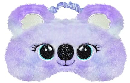 Ynaice Augenmaske, Süße Koala Schlafmaske Neuheit Lustig Weiche Augenmaske Abdeckung für Erwachsen,für Reisen, Nickerchen (Lila, Koala)