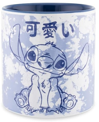 Disney Lilo & Stitch Experiment 626 Asiatische Keramik-Teetasse | Fassungsvermögen: 340 ml