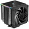 Ice Cube AK400 620 digital display air-cooled CPU radiator 4 heat pipes 500S desktop computer AM5 (Color : AK620 Digital Display Black)
