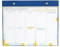 Kokonote Wochenplaner Block A4 Kalender Planer Akalia Tischkalender Block - Kalender Planer - Tischplaner A4 - Tischkalender ohne Datum - Schreibtischunterlage Papier