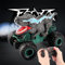 Monster Trucks Coche Teledirigido, Coche de Juguete Radio Control teledirigido Dinosaurios Unstoppable, vehículo Todoterreno, +3 años, RC Coche Juguetes con Niebla rociadora música Luces LED Regalo