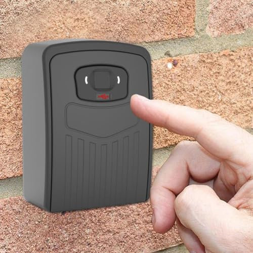 Boîte de Verrouillage à Clé Intelligente Avec Empreintes Digitales - Contrôle par Application Tuya, Sécurité Renforcée