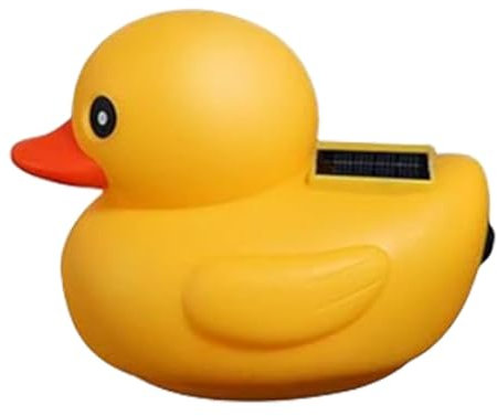 Schwimmende Solarenten, schwimmende für Pool, schwimmende Ente mit Solarlicht, schwimmende Poollichter mit Fernbedienung, solarbetriebene Solarleuchten, elegante Solarleuchten mit Solarenergie