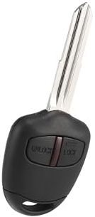 Hihaha 2 Key Buttons 433MHz Replacement Car Key Fob for L200 | 2 Key Buttons, Durable Material