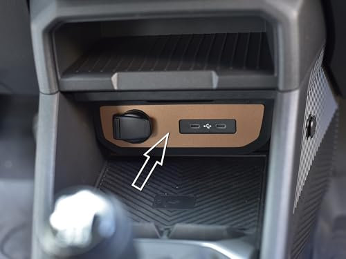 Stahlabdeckung für 2024+ Dacia.Duster III 3 (P1310) | Dekorplatte - COPPER-BROWN Stil | 1 Stück Essential Expression Journey Extreme DUSTER Tuning Zubehör