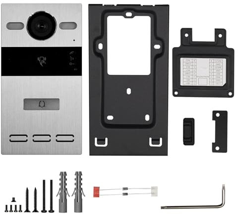 Magnetic Door Lock, Access Control System Door Station Intercom Unlock Door Electronic Gate Opener Work With 10.1Inch Center Control Panel,Home Security System