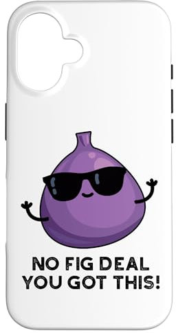 Carcasa para iPhone 16 No hay oferta de higos, tienes este divertido juego de palabras con frutas