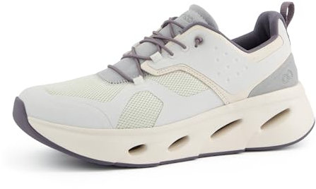 tenhaag Damen, Frauen Low-Top Sneaker,Sportschuhe,Freizeitschuhe,Turnschuhe,Laufschuhe,schnürschuhe,atmungsaktiv,Halbschuhe,Grau (Mineral),37 EU / 4 UK