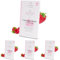 Dolfin Chocolat Blanc & Framboises – Chocolat Onctueux & Crémeux, Framboises Acidulées - Friandises au Chocolat - Cadeaux pour Anniversaire, Fêtes, Saint-Valentin - Fait en Belgique, 70g (Lot de 4)