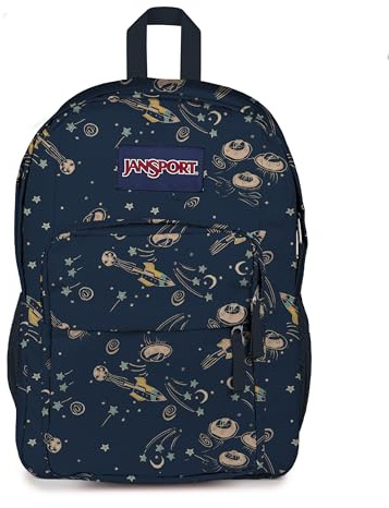 JANSPORT Big Day Pack Grand Sac à Dos, Compartiment pour Ordinateur Portable 15in, 43.5 x 19 x 32.5 cm, Vortex Voyage, Multicolor