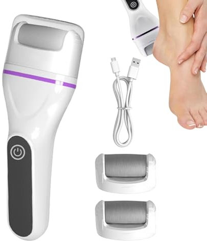 ELIMINATORE ELETTRICO ELETTRICA | Handpader per calli | Dispositivo portatile per rimuovere le pelli del tallone morte, per donne e uomini, graffi per i calli