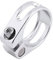 Collier de serrage pour tige de selle de vélo en alliage d'aluminium 28,6/31,8/34,90 mm - Collier de serrage pour tube de selle de vélo pliable en alliage d'aluminium