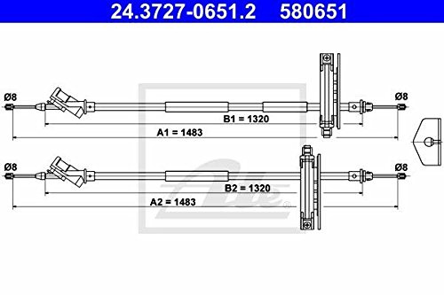 ATE 24372706512 Bremsseil