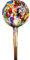 Milford Glass Collection Candle Globe - Long Stemmed Tea Light Holder Large