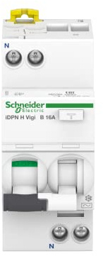 Schneider Electric A9D07616 FI/LS Switch IDPN H 1P+N 16A B 30MA Type A