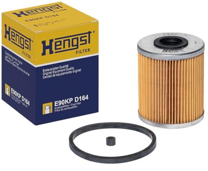 HENGST - E90KP D164 - Kraftstoff-Filtereinsatz für KFZ | Entfernt Staub und Schmutz - Schützt den Motor und das Einspritzsystem