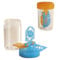 Contact Lens Case for Soft Contact Lenses with Basket