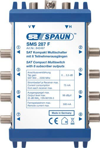 Spaun - SMS 287 V S Multischalter 2-in-8