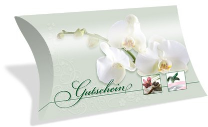 Gutscheinkarten in Etui-Form (10 Stück) einfach Werte eintragen und stempeln - Geschenkbox für Kosmetik, Beauty, Wellness